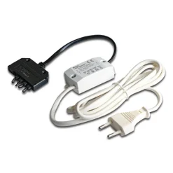 Transformator LED 350mA/5 W med 5-veis fordeler