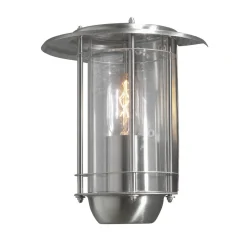 TRENTO utendørs vegglampe, design i stål