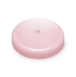 Trip LED oppladbar bordlampe, grå/rosa, marmor, glass, IP44