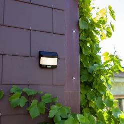 Try LED-solcellevegglampe med bevegelsessensor