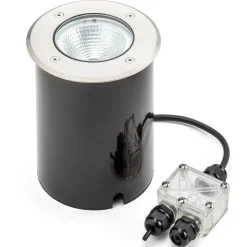 Tuva LED-bakkespot i rund form, IP65