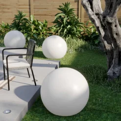 Utendørs dekorasjonslampe Cumulus XL, kule, Ø 80 cm