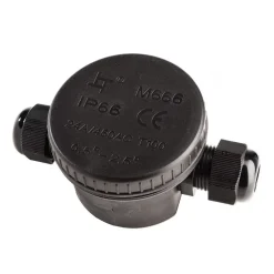 Utendørs dobbeldistributør rund, kabel 5-12 mm