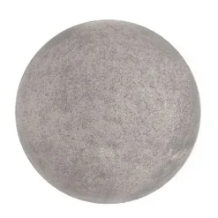 Utendørs kulebelysning med jordspyd, granitt, Ø 25 cm