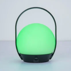 Utendørs LED-lampe Cardi m RGB, CCT og bærehåndtak