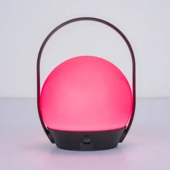 Utendørs LED-lampe Cardi m RGB, CCT og bærehåndtak