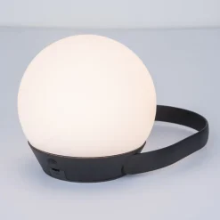 Utendørs LED-lampe Cardi m RGB, CCT og bærehåndtak