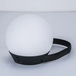 Utendørs LED-lampe Cardi m RGB, CCT og bærehåndtak