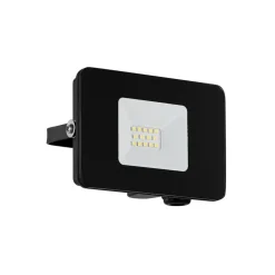 Utendørs LED-spot Faedo 3 i svart, 10 W