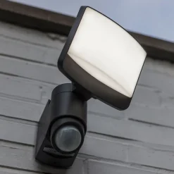 Utendørs LED-spot Sunshine, bevegelsessensor, 18cm