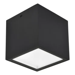Utendørs LED-taklampe Gemini XS, 3 000 K, svart