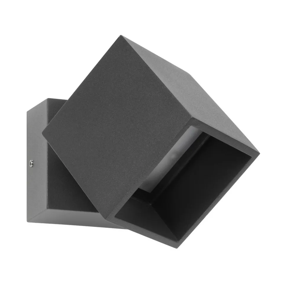 Utendørs LED-vegglampe 5002, bevegelig, grafitt