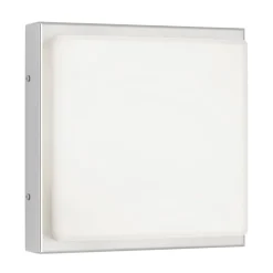 Utendørs LED-vegglampe 046, bevegelsessensor, stål