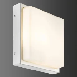 Utendørs LED-vegglampe 046, bevegelsessensor, stål