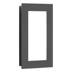 Utendørs LED-vegglampe 3008 grafitt, sensor