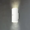 Utendørs LED-vegglampe 3787016, hvit, sensor, opp/ned
