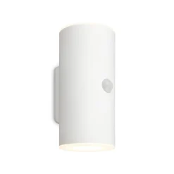 Utendørs LED-vegglampe 3787016, hvit, sensor, opp/ned