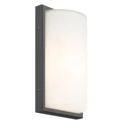 Utendørs LED-vegglampe 039 sensor, grafitt
