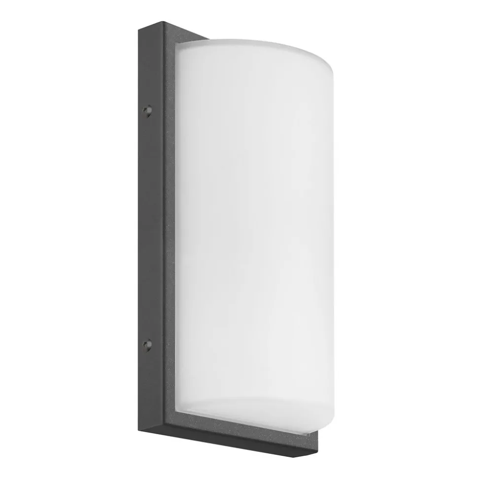 Utendørs LED-vegglampe 039 sensor, grafitt