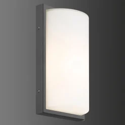 Utendørs LED-vegglampe 039 sensor, grafitt