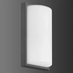 Utendørs LED-vegglampe 039 sensor, grafitt