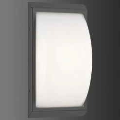 Utendørs LED-vegglampe 053 sensor, grafitt