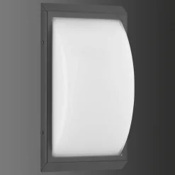 Utendørs LED-vegglampe 053 sensor, grafitt
