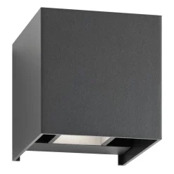 Utendørs LED-vegglampe 9032 up/down, antrasitt