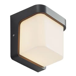 Utendørs LED-vegglampe Adenike uten sensor