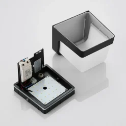 Utendørs LED-vegglampe Adenike uten sensor