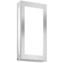 Utendørs LED-vegglampe Aqua Rain Mini, stål