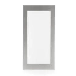 Utendørs LED-vegglampe Aqua Rain Mini, stål