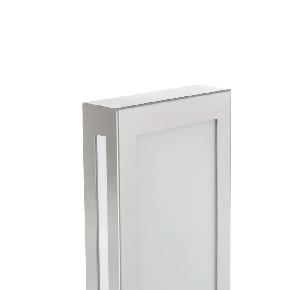 Utendørs LED-vegglampe Aqua Rain Mini, stål