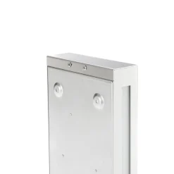 Utendørs LED-vegglampe Aqua Rain Mini, stål