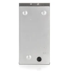 Utendørs LED-vegglampe Aqua Rain Mini, stål