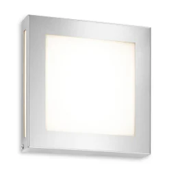 Utendørs LED-vegglampe Aqua Legendo Mini, stål