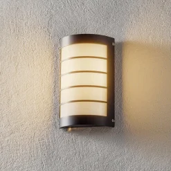 Utendørs LED-vegglampe Aqua Marco, antrasitt