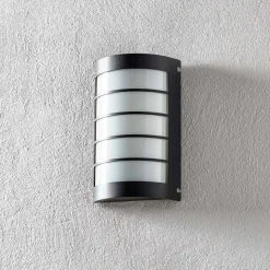 Utendørs LED-vegglampe Aqua Marco, antrasitt