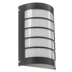 Utendørs LED-vegglampe Aqua Marco, antrasitt