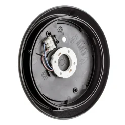 Utendørs LED-vegglampe Berta, svart, CCT