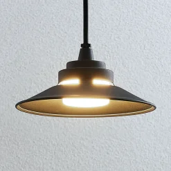 Utendørs LED-vegglampe Cassia, mørkegrå