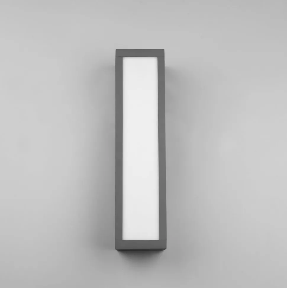 Utendørs LED-vegglampe Fuerte, antrasitt, aluminium, IP54