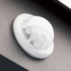 Utendørs LED-vegglampe Ginger, sensor, antrasitt, IP54