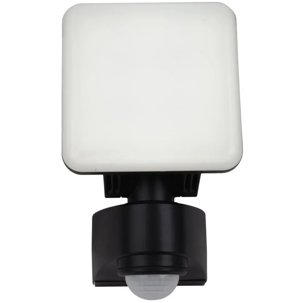 Utendørs LED-vegglampe Jaro, sensor, 1 lyskilde