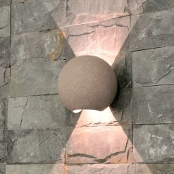 Utendørs LED-vegglampe Loom av betong