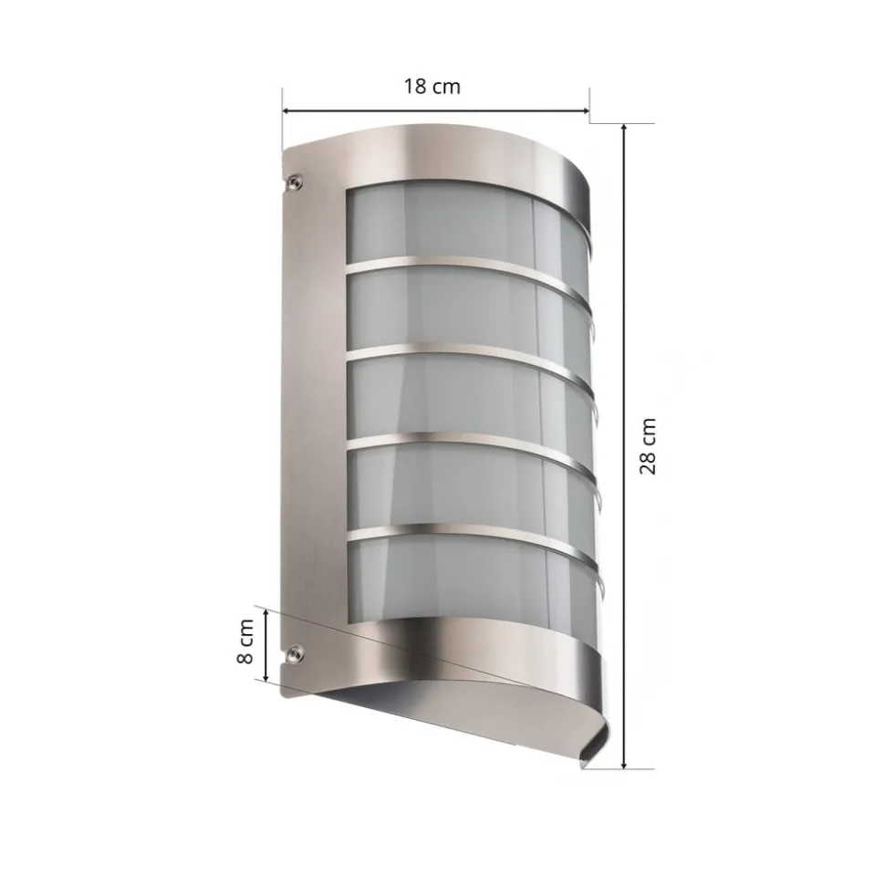 Utendørs LED-vegglampe Marco 1