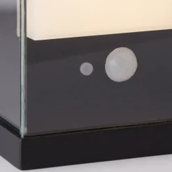 Utendørs LED-vegglampe med solenergi 67419BK