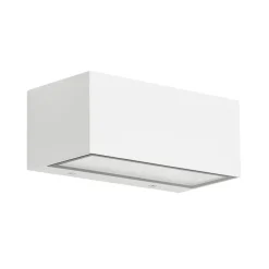 Utendørs LED-vegglampe Monaco opp/ned hvit