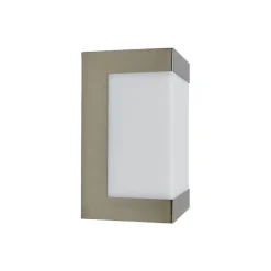 Utendørs LED-vegglampe Severina, stål