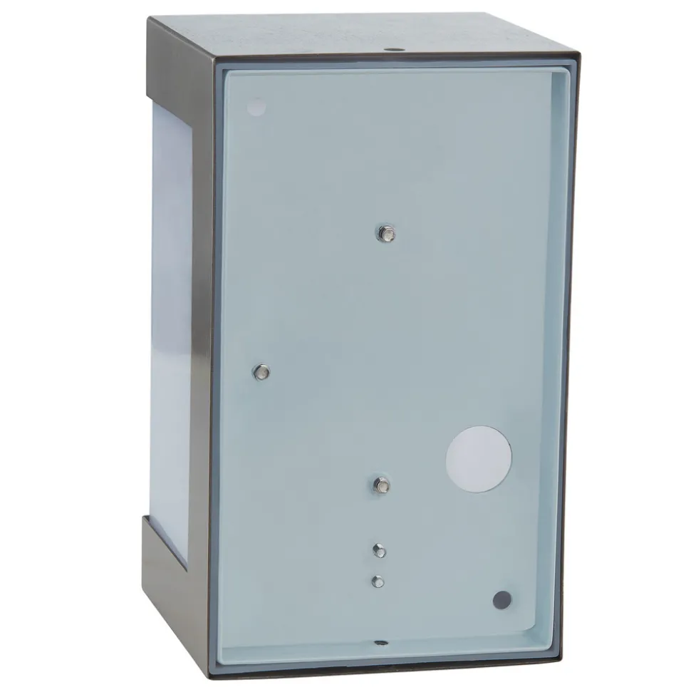 Utendørs LED-vegglampe Severina, stål